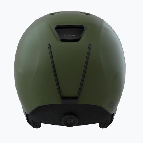 Alpina Brix olive matt ski helmet