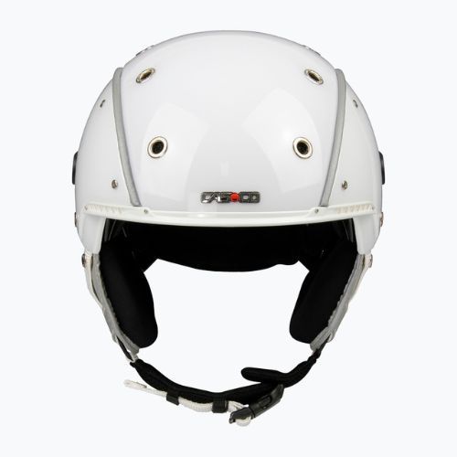 CASCO SP-3 airwolf white ski helmet
