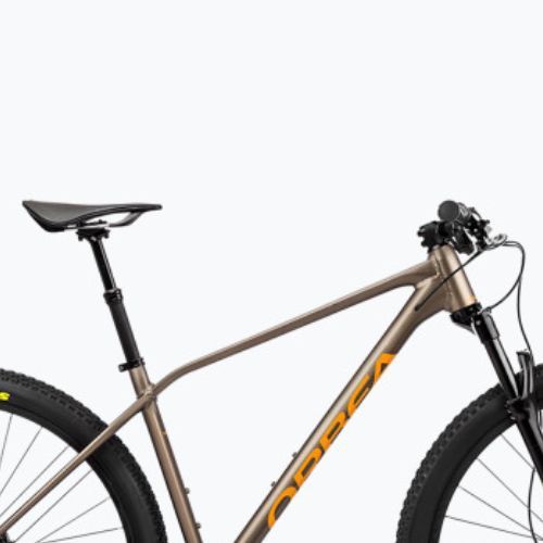 Orbea Alma H10 Eagle 2023 taupe brown/mango mountain bike