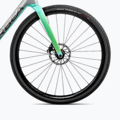 Orbea Terra M31e Team 1X 2023 stone silver/ice green gravel bike