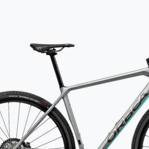 Orbea Terra M31e Team 1X 2023 stone silver/ice green gravel bike