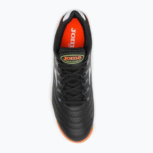 Men's Joma Maxima IN football boots black/orange