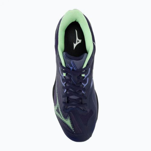 Men's padel shoes Mizuno Wave Exceed Light 2 Padel evening blue / patina green / lolite