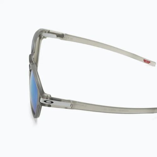 Oakley Latch matte grey ink/prizm sapphire polarized sunglasses