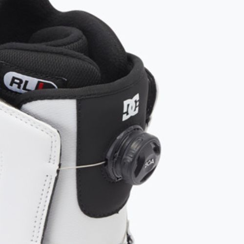 Women's snowboard boots DC Phase Boa white/black print