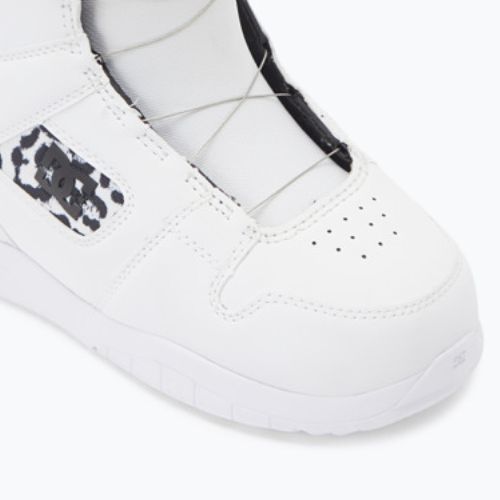 Women's snowboard boots DC Phase Boa white/black print