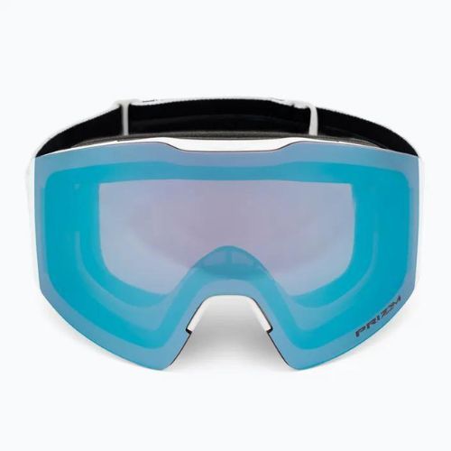 Oakley Fall Line matte white/prizm snow sapphire iridium ski goggles