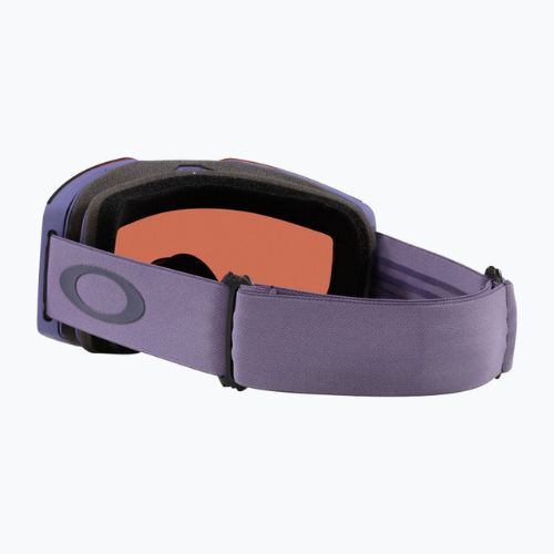 Oakley Fall Line matte lilac/prizm sapphire iridium ski goggles