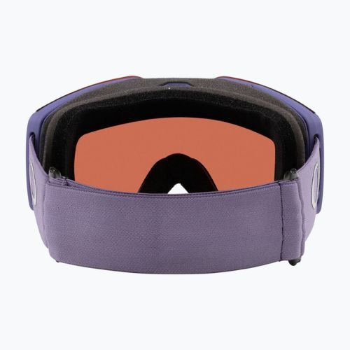 Oakley Fall Line matte lilac/prizm sapphire iridium ski goggles
