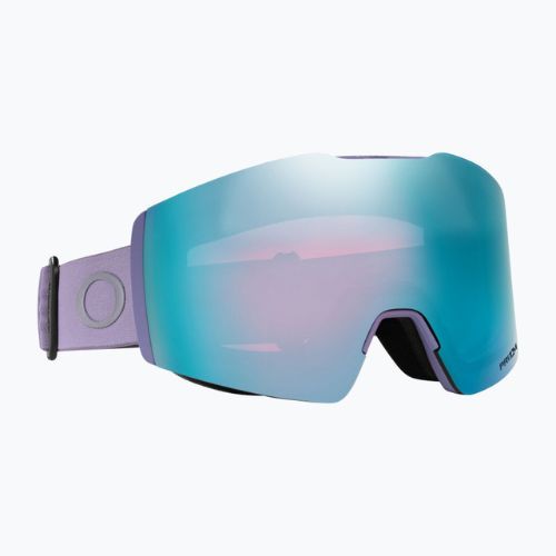 Oakley Fall Line matte lilac/prizm sapphire iridium ski goggles