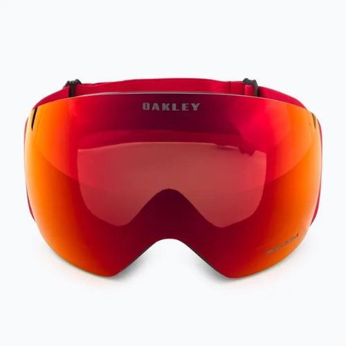 Oakley Flight Deck matte redline/prizm torch iridium ski goggles