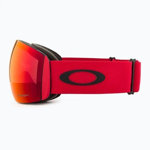 Oakley Flight Deck matte redline/prizm torch iridium ski goggles