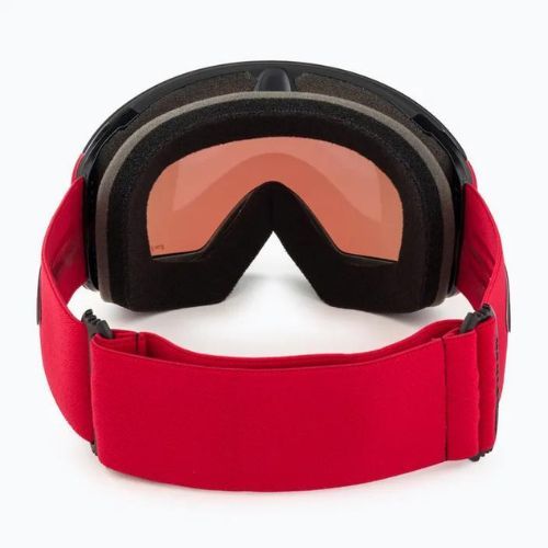 Oakley Flight Deck matte redline/prizm torch iridium ski goggles