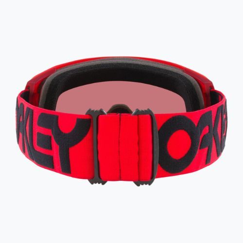 Oakley Line Miner matte b1b redline/prizm torch iridium ski goggles