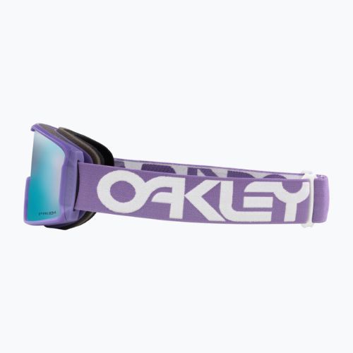 Oakley Line Miner matte b1b lilac/prizm sapphire iridium ski goggles