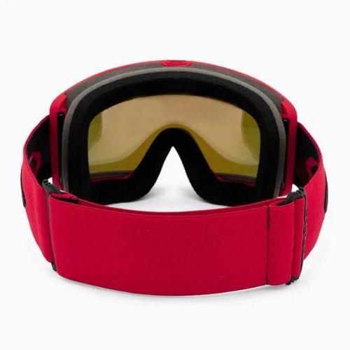 Oakley Target Line redline/fire iridium ski goggles