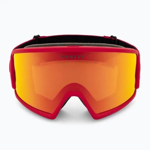 Oakley Target Line redline/fire iridium ski goggles