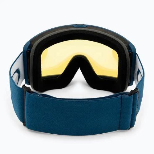 Oakley Target Line poseidon/hi yellow ski goggles