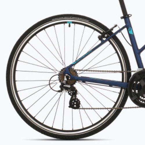 Women's cross bike Superior RX 510 L matte night blue/silver/neon yellow