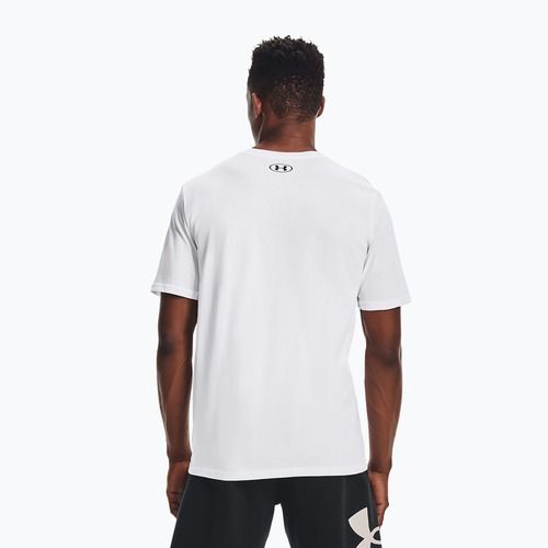 Men's Under Armour Sportstyle Left Chest SS training t-shirt white/black