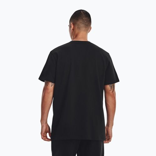 Men's Under Armour Logo Emb Heavyweight t-shirt black/white