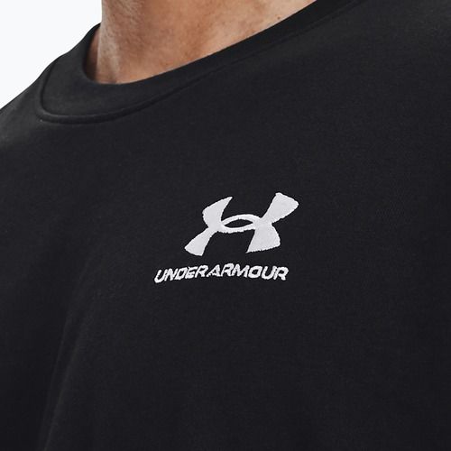 Men's Under Armour Logo Emb Heavyweight t-shirt black/white