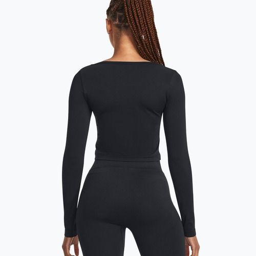 Under Armour Train Seamless black/white women's training longsleeve