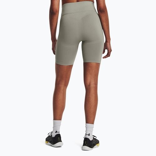 Under Armour Train Seamless grove green/white women's training shorts