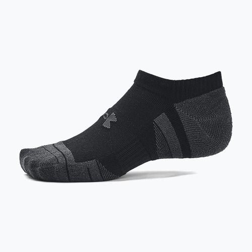 Under Armour Performance Tech 3pk NS socks black/black/jet gray