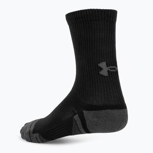 Under Armour Performance Tech 3pk Crew socks black/black/jet gray