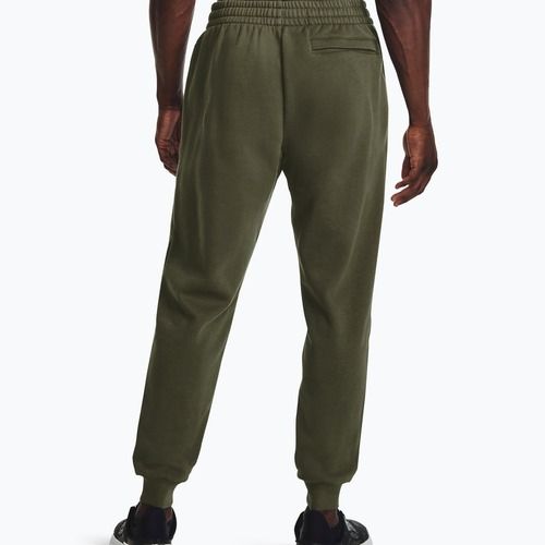 Under Armour men's training trousers Rival Fleece Joggers marine from green/white