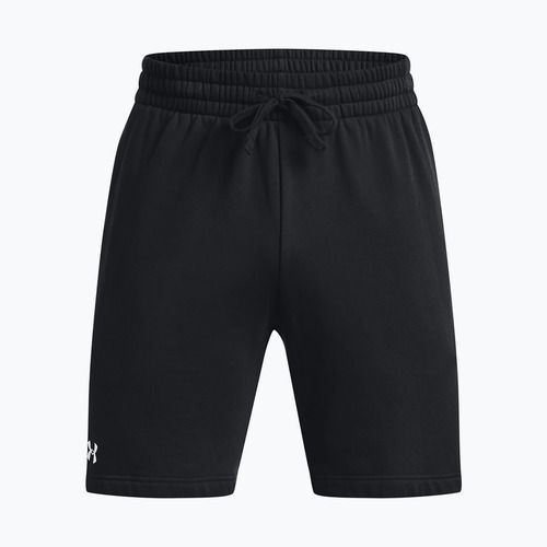 Under Armour Rival Fleece men's training shorts black/white