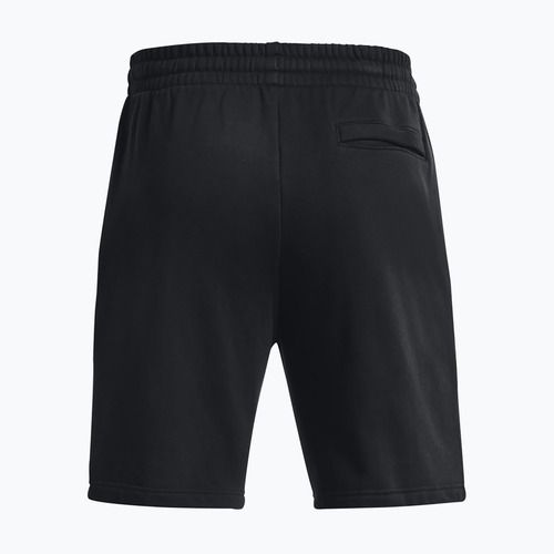 Under Armour Rival Fleece men's training shorts black/white