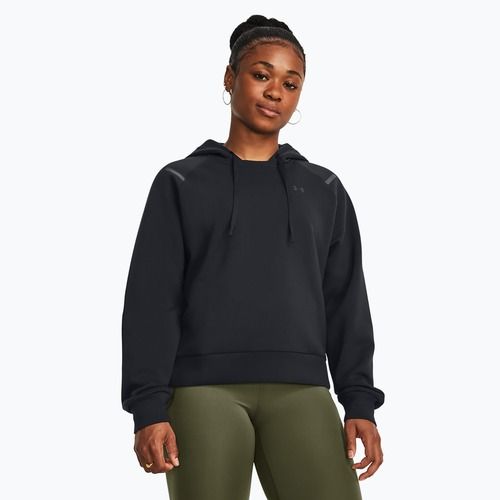 Women's Under Armour Fleece Hoodie black/black