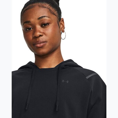 Women's Under Armour Fleece Hoodie black/black