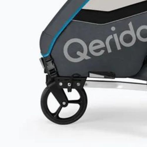 Qeridoo bike trailer Qupa 2 blue