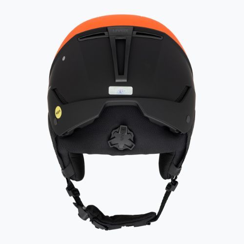 UVEX Stance Mips ski helmet fierce red/black matt