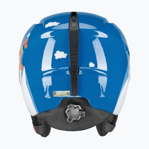 UVEX children's ski helmet Viti blue bear