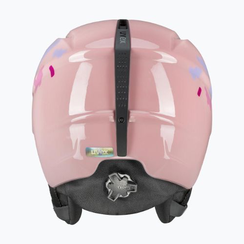 UVEX children's ski helmet Viti pink puzzle
