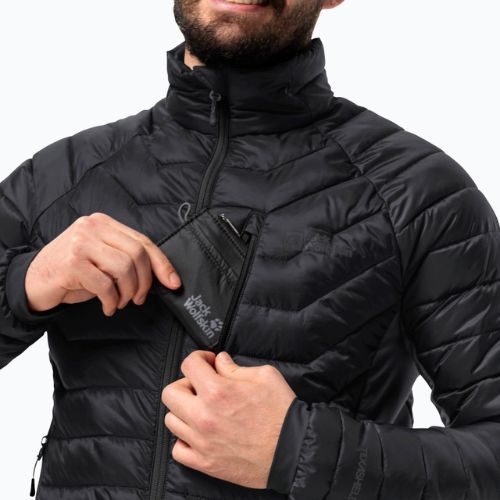 Jack Wolfskin Routeburn Pro Ins men's down jacket black