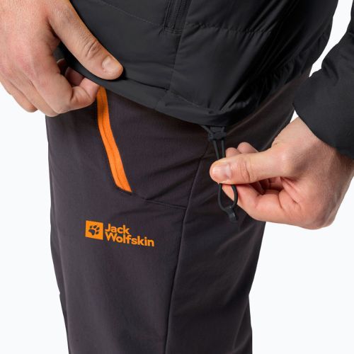 Men's Jack Wolfskin Ather Down Hoody rain jacket black