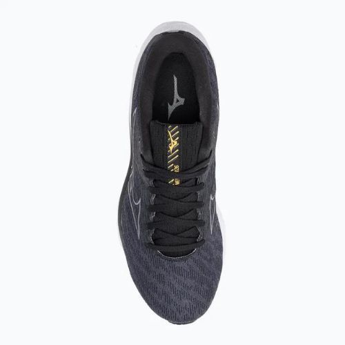 Men's running shoes Mizuno Wave Rider 26 2E odyssey gray/metallic gray/pale marigold