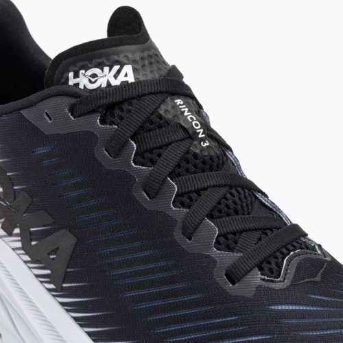 Men's running shoes HOKA Rincon 3 black/white