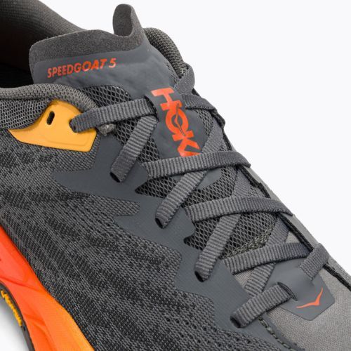 Men's running shoes HOKA Speedgoat 5 castlerock/flame