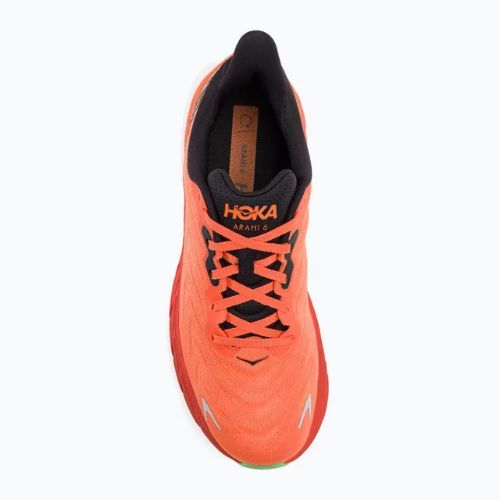 Men's running shoes HOKA Arahi 6 flame/black