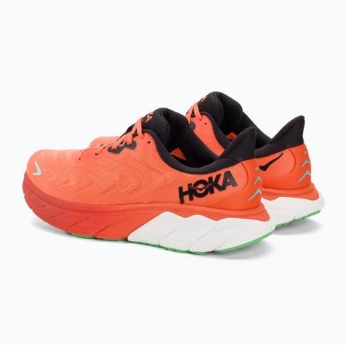 Men's running shoes HOKA Arahi 6 flame/black