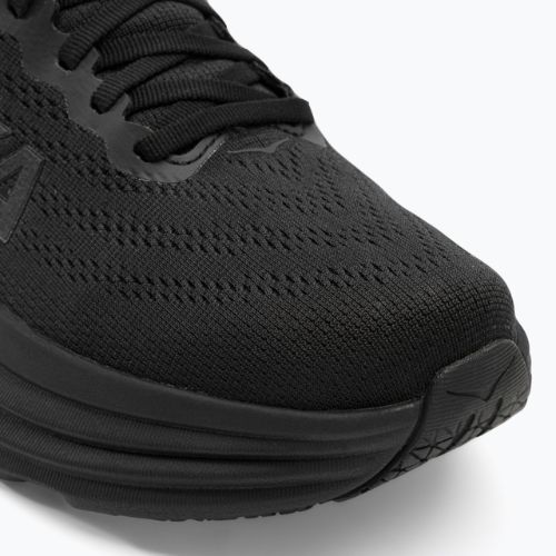 Men's running shoes HOKA Bondi 8 black/black