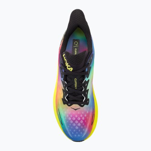 Men's running shoes HOKA Clifton 9 black/multi