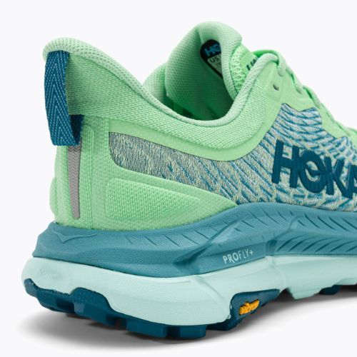 Women's running shoes HOKA Mafate Speed 4 lime glow/ocean mist
