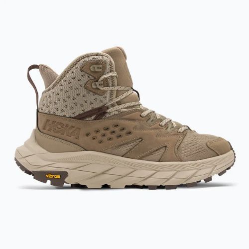 HOKA men's trekking boots Anacapa Breeze Mid dune/oxford tan